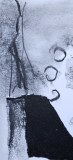 o.T.,  2025,  Mischtechnik auf Papier, 10,5 x 5 cm