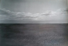 Gefühlte Welt , 2023, Pastell auf Papier,  50 x  70 cm 